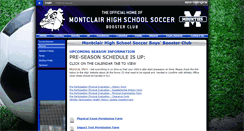 Desktop Screenshot of montclairhighschoolsoccer.com